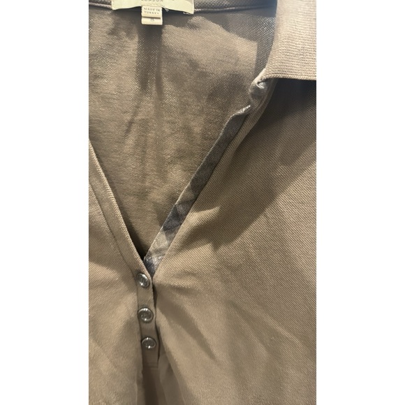 Pre-Owned Authentic Burberry Brit olive green top - Picture 5 of 6